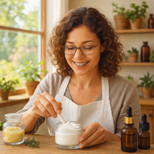 הכנה של תכשירים לעור יבש